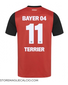 Bayer Leverkusen Martin Terrier #11 Maglia Gara Casa Repliche 2024-25